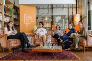Ein Bild der Podiumsdiskussion