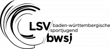 Logo der Baden-Württembergischen Sportjugend schwarz