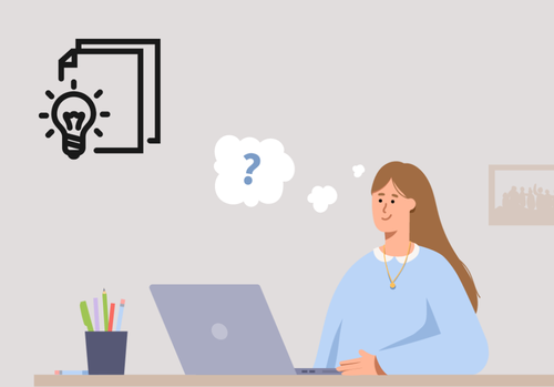 Zeigt den Inhalt des Thänks-Pakets mit einem Jenga-Turm, bunten Karen und einem Bilderrahmen.